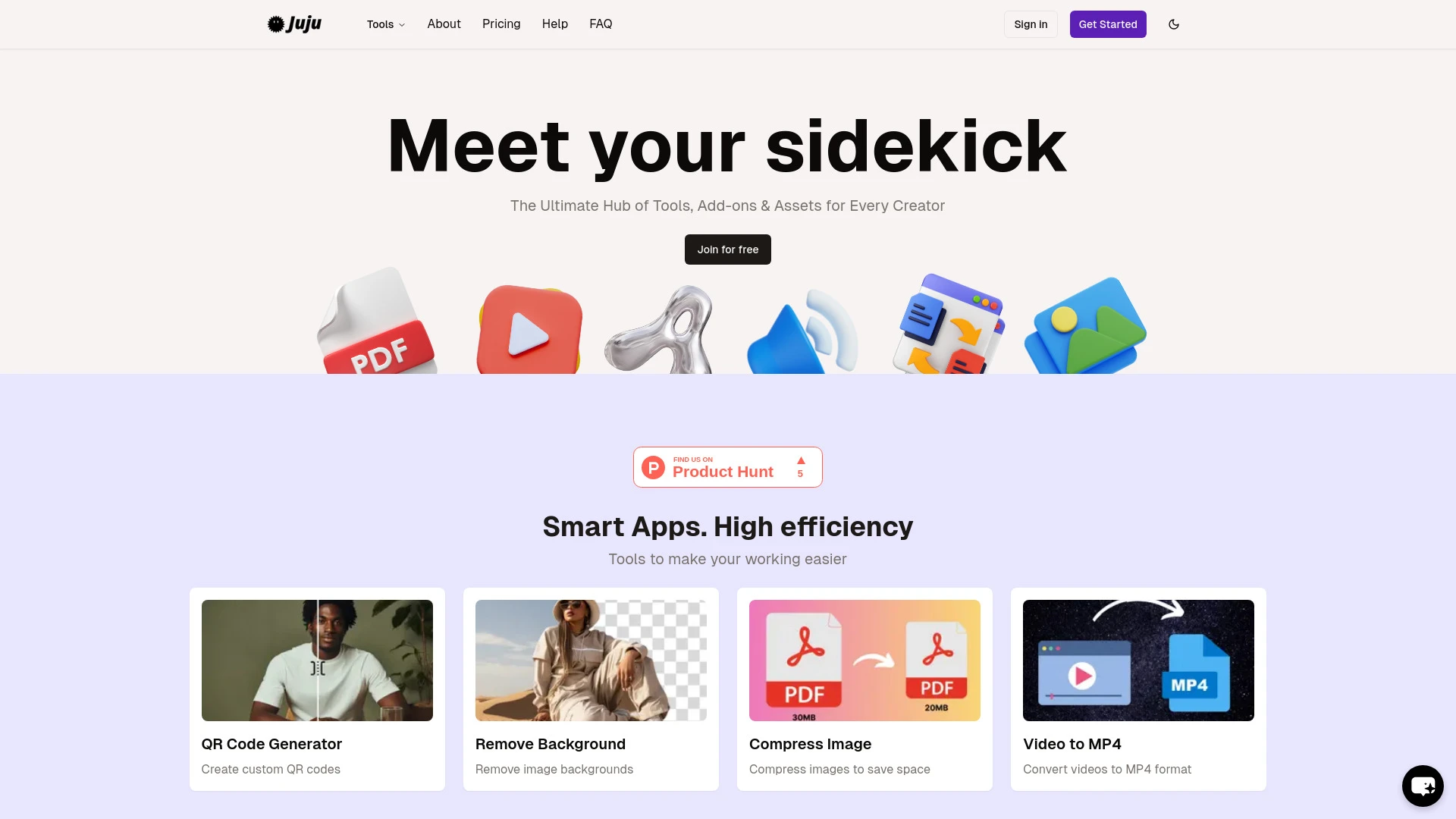 Juju Sidekick - AI Tool Ocean