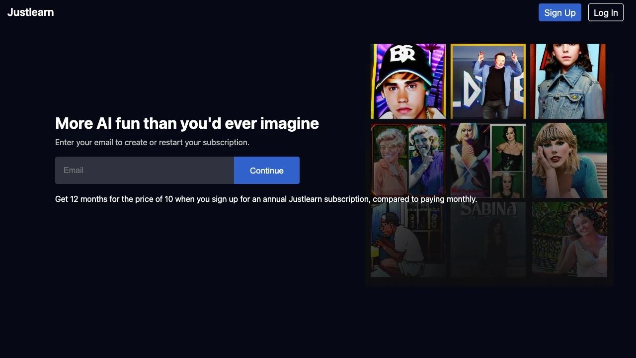 Justlearn - AI Tool Ocean