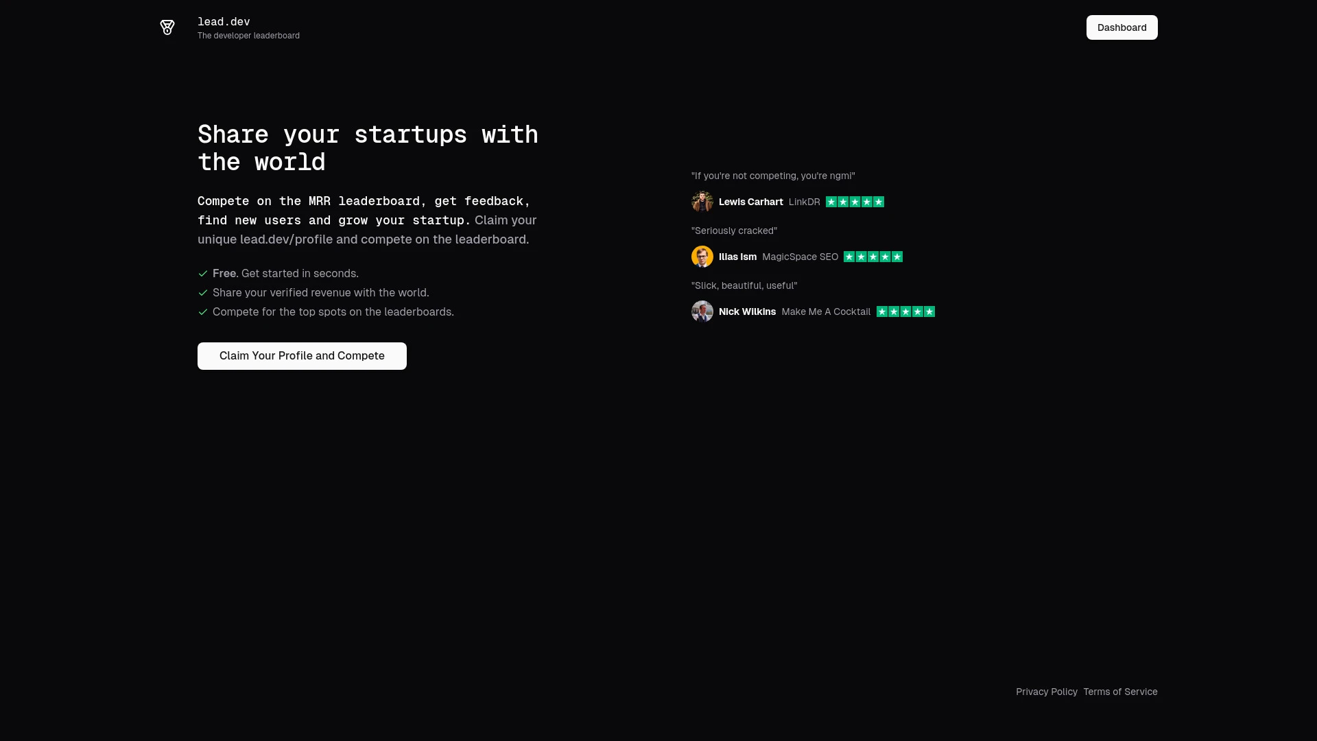 lead.dev - AI Tool Ocean