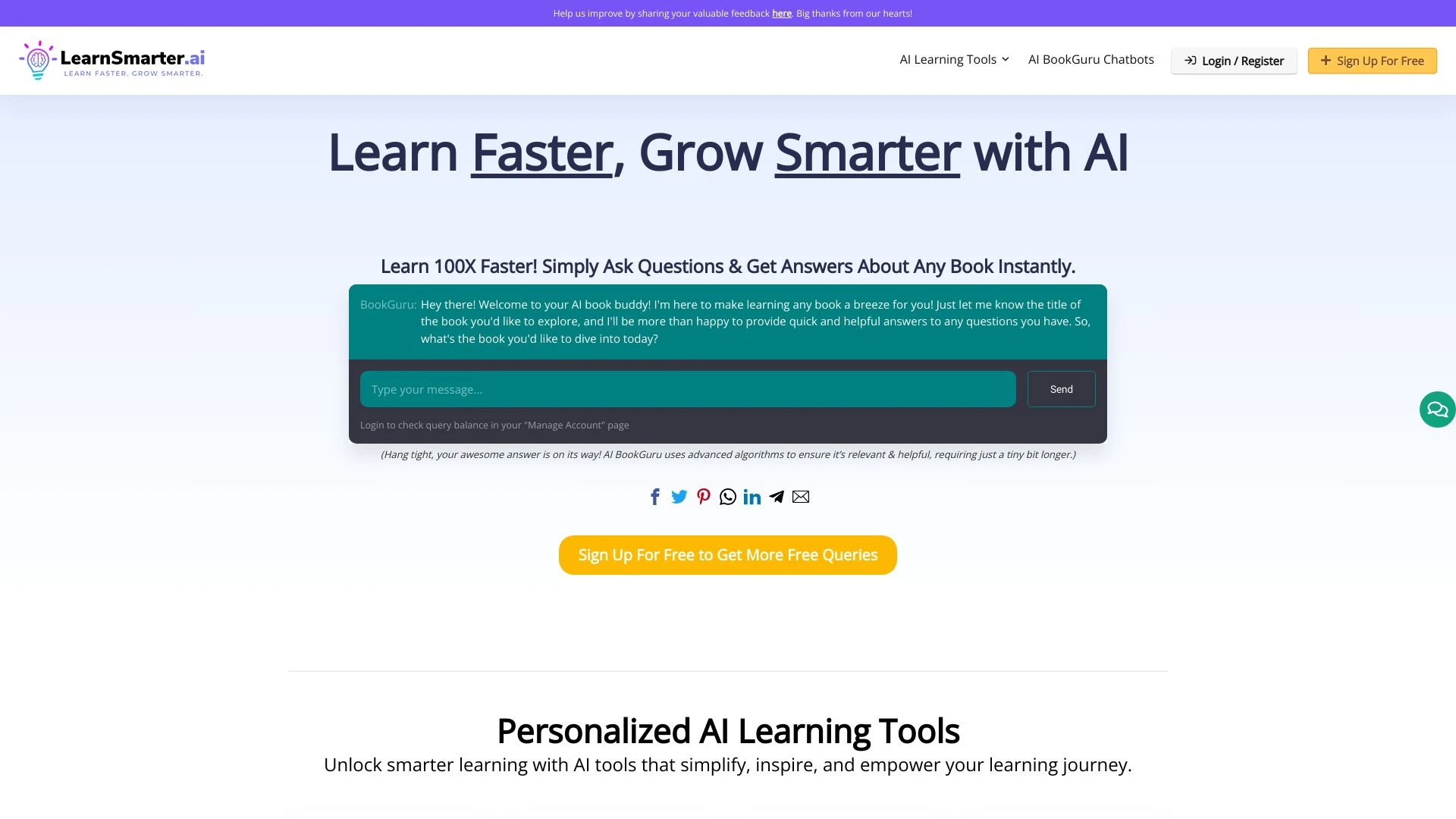 LearnSmarter.ai - AI Tool Ocean