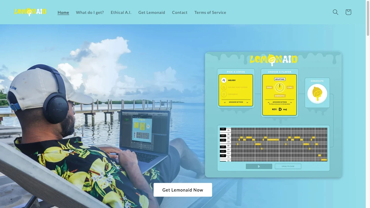 Lemonaid Music - AI Tool Ocean