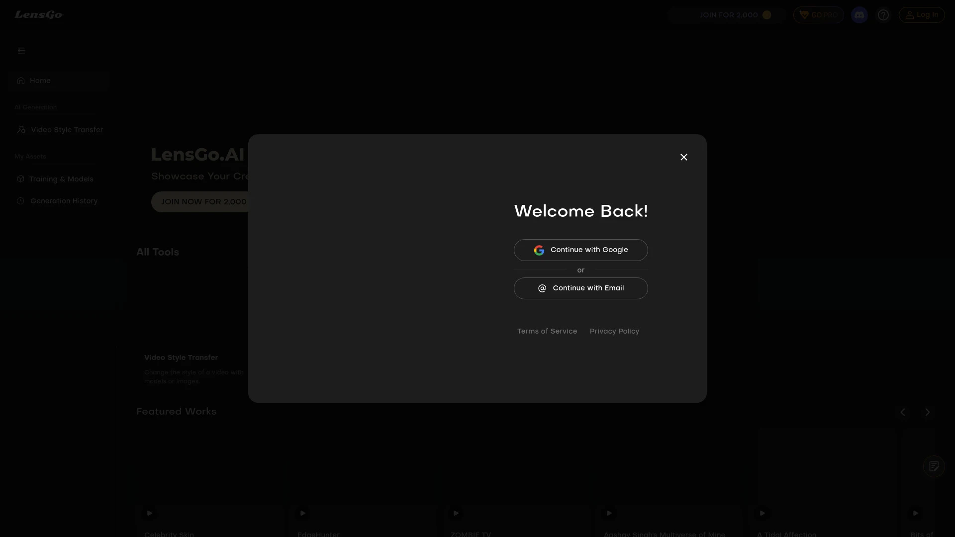LensGo - AI Tool Ocean