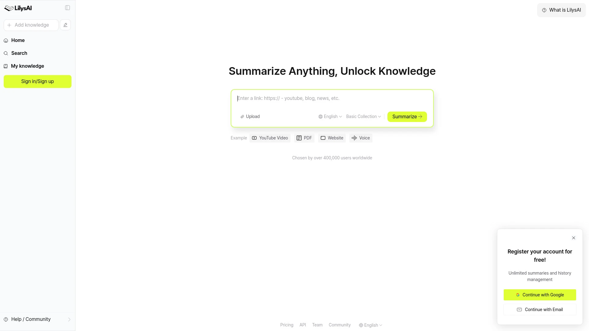 Lilys AI - AI Tool Ocean
