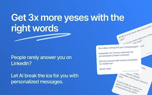 LinkedIn AI Personalization - Chrome Extension - AI Tool Ocean