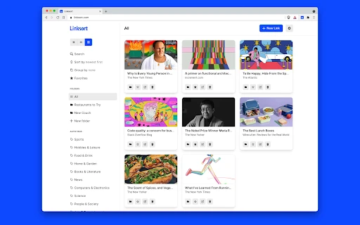 Linksort - Chrome Extension - AI Tool Ocean