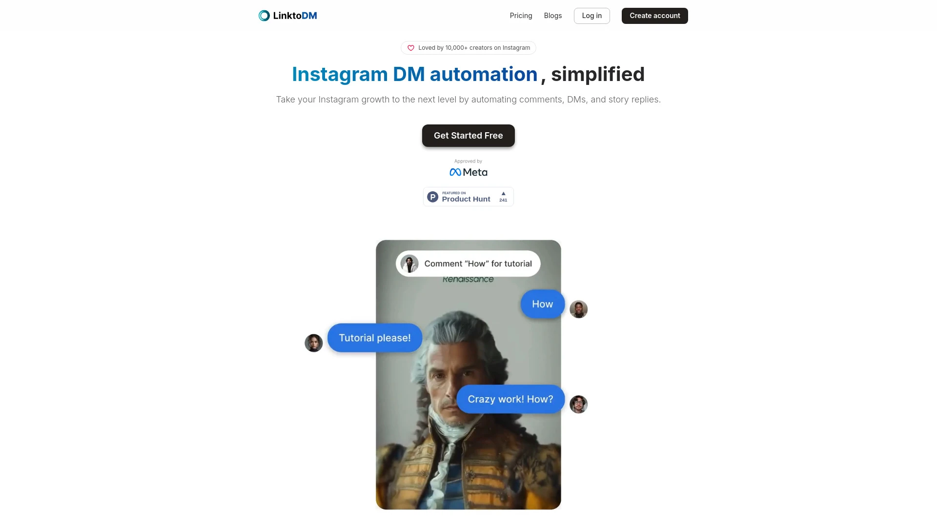 LinktoDM - AI Tool Ocean