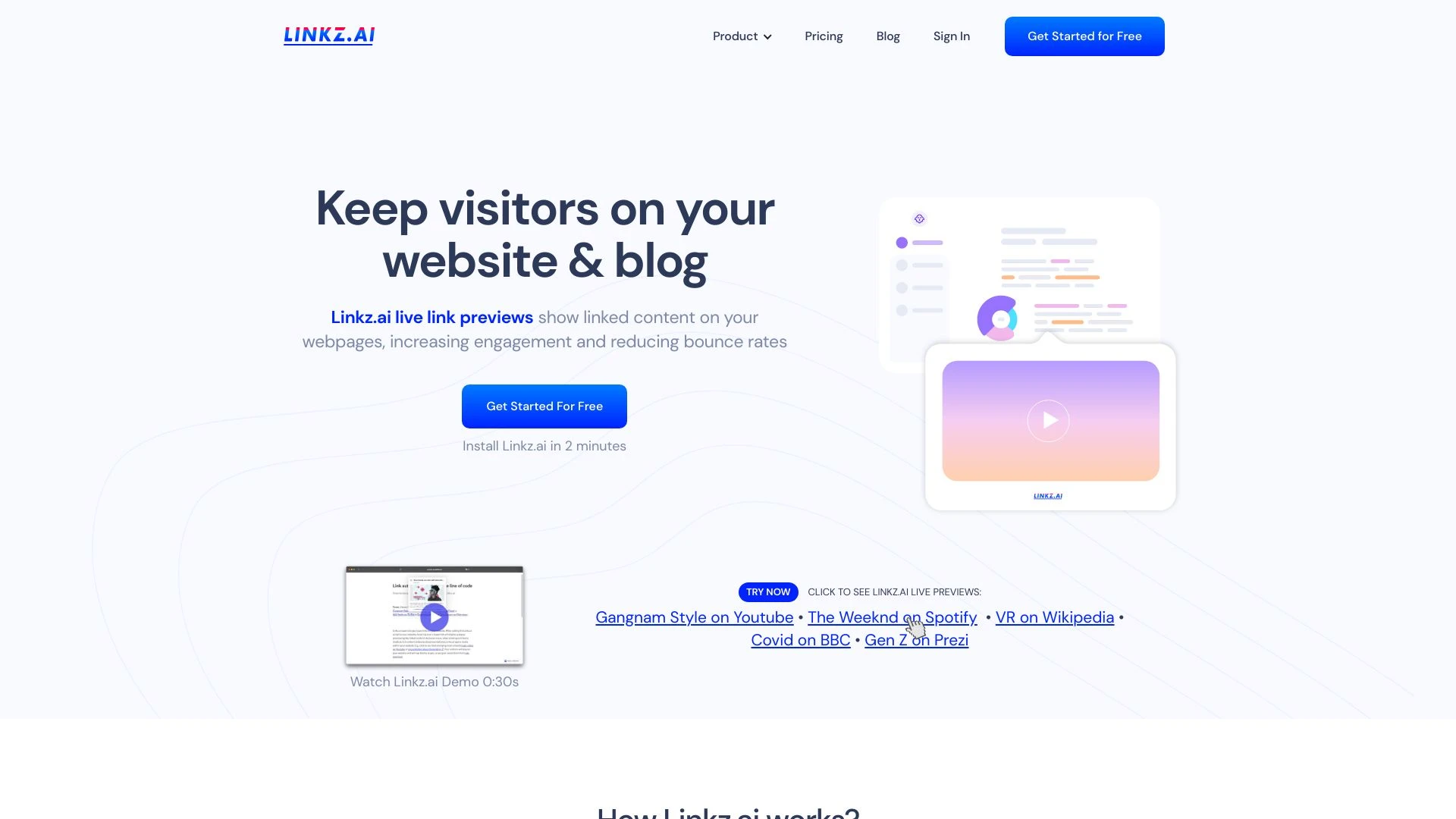 Linkz.ai - AI Tool Ocean