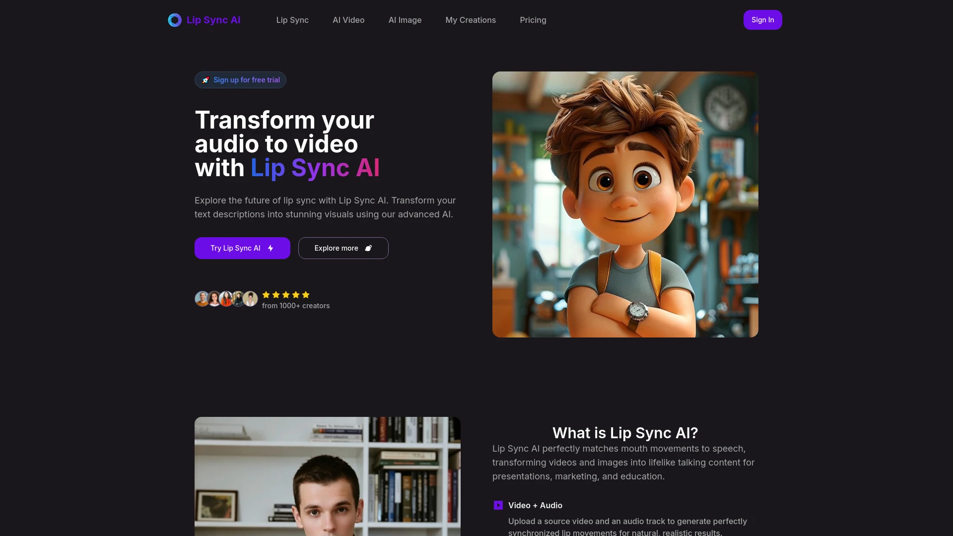 Lipsync AI - AI Tool Ocean