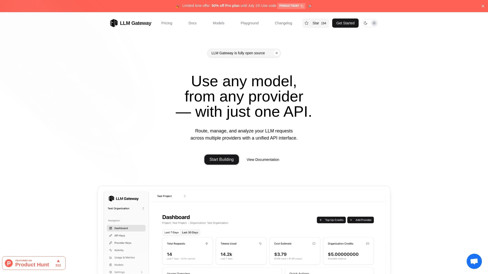 LLM Gateway - AI Tool Ocean