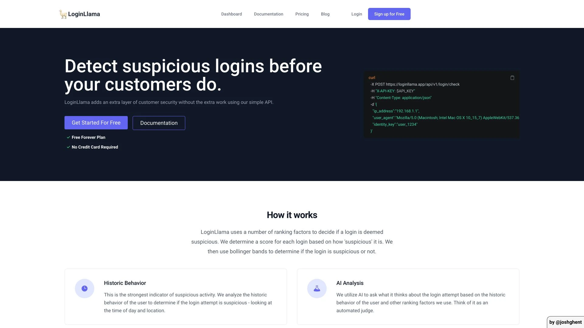 LoginLlama - AI Tool Ocean
