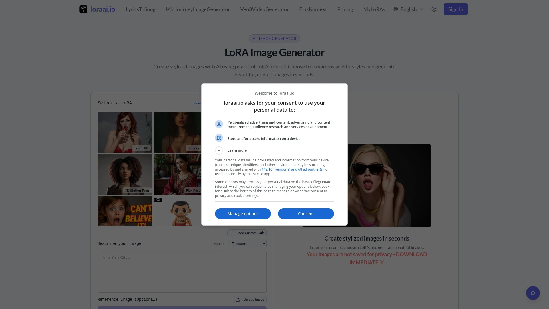 Lora - AI Tool Ocean