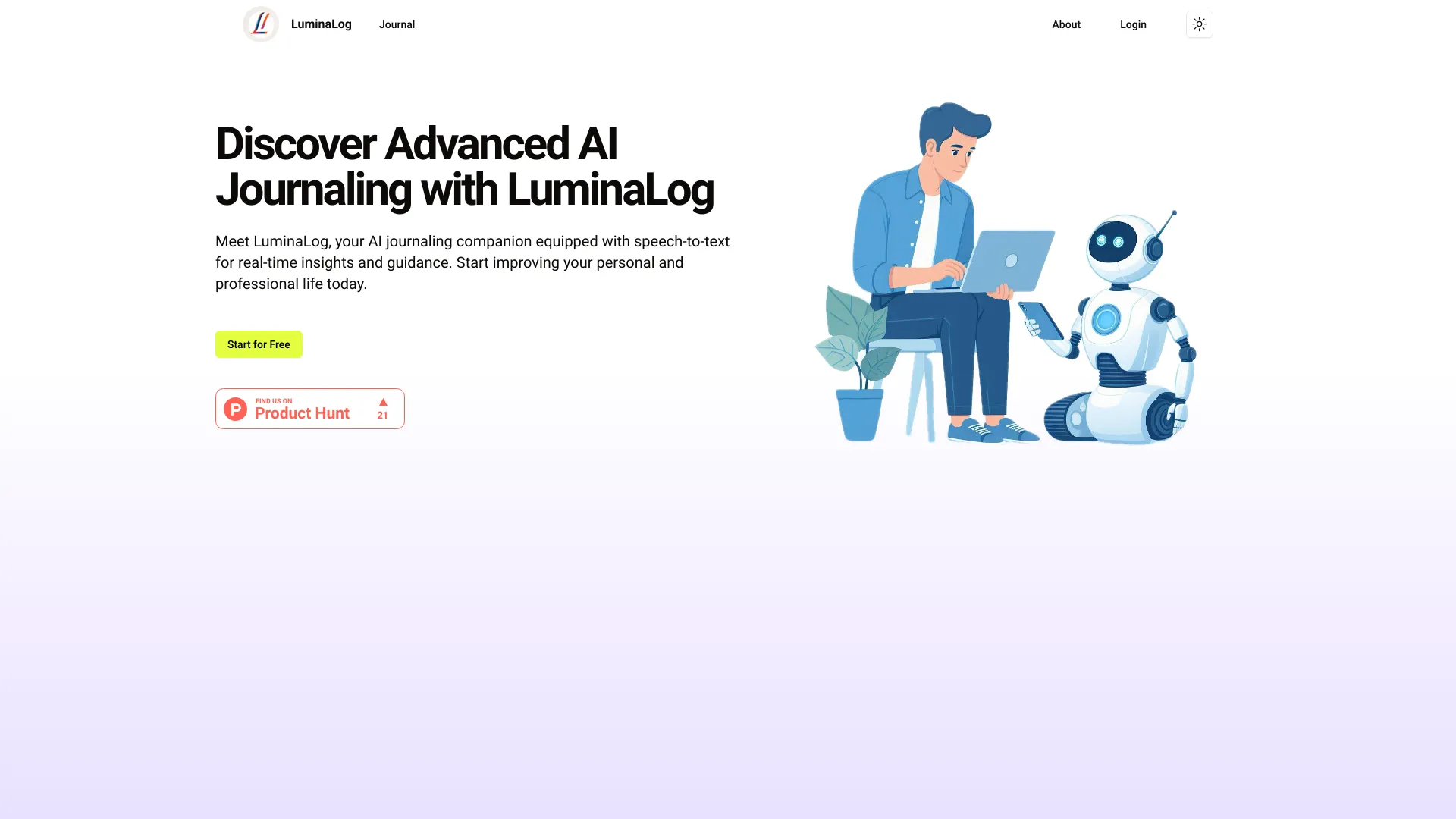 LuminaLog - AI Tool Ocean