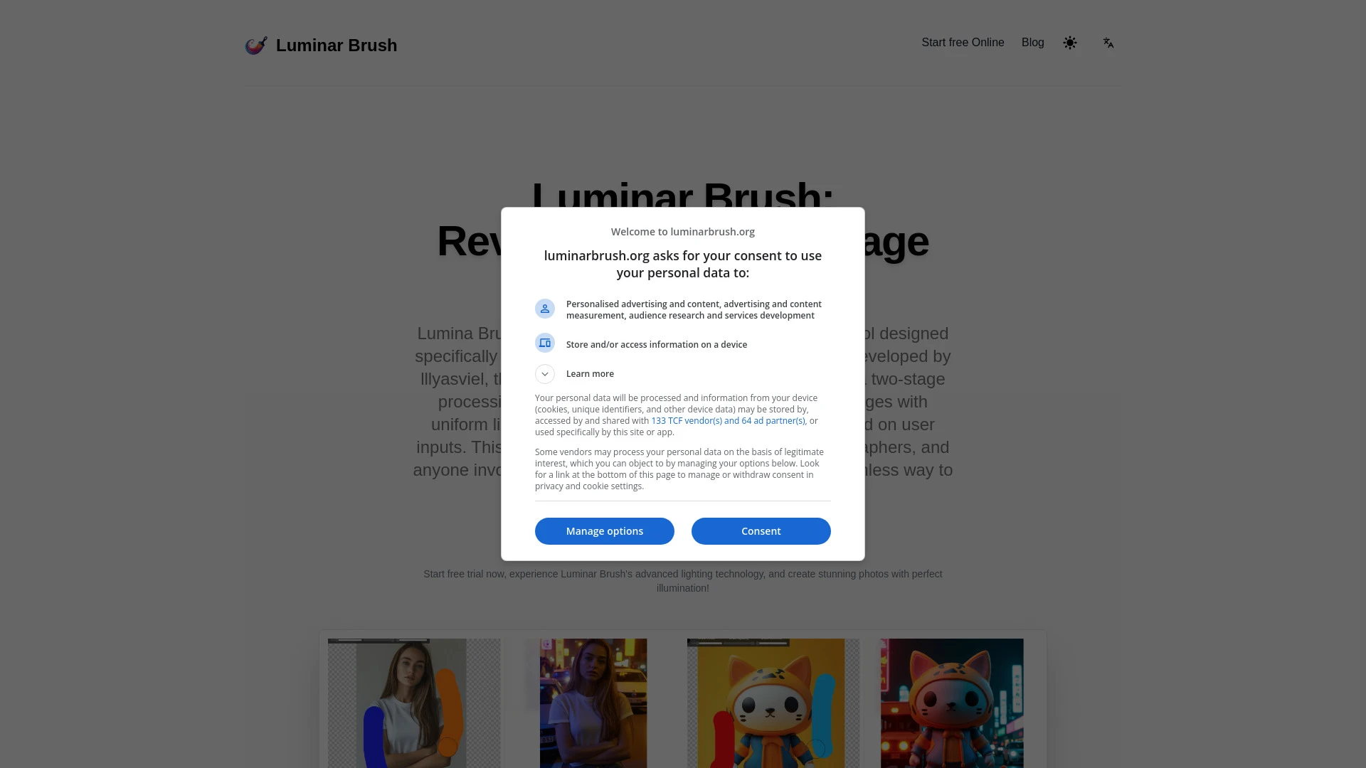 Luminar Brush - AI Tool Ocean