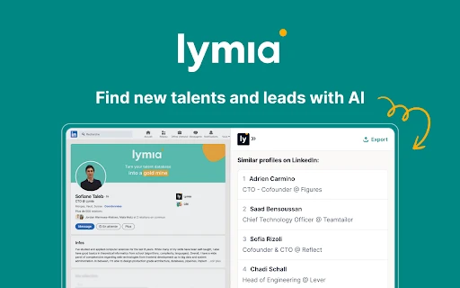 Lymia Discover - Chrome Extension - AI Tool Ocean