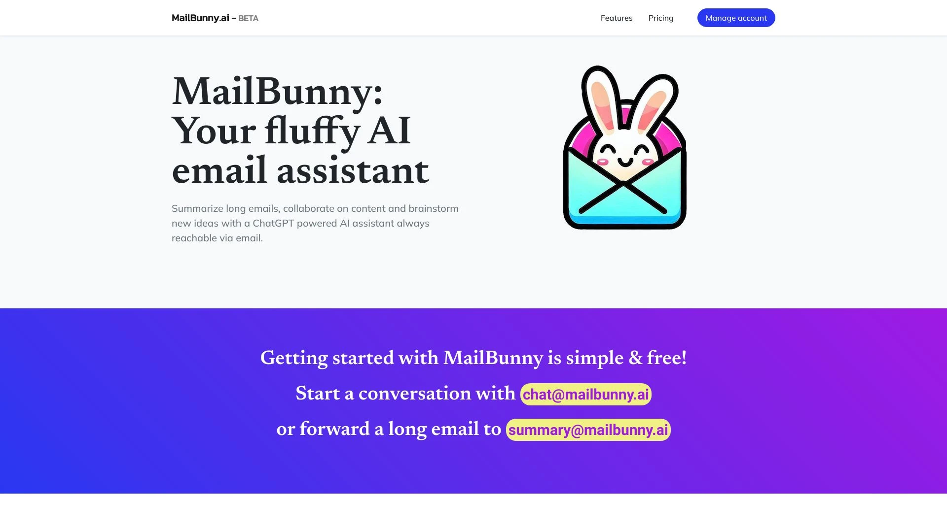 MailBunny.ai - AI Tool Ocean