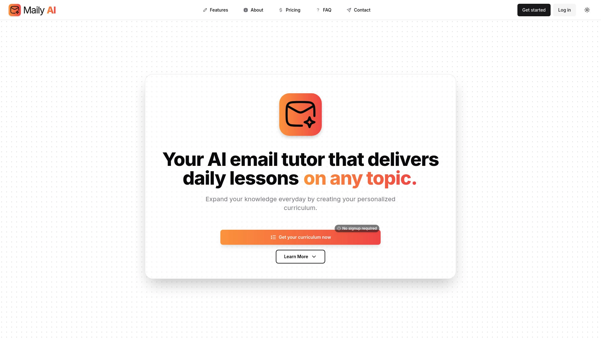 Maily AI - AI Tool Ocean