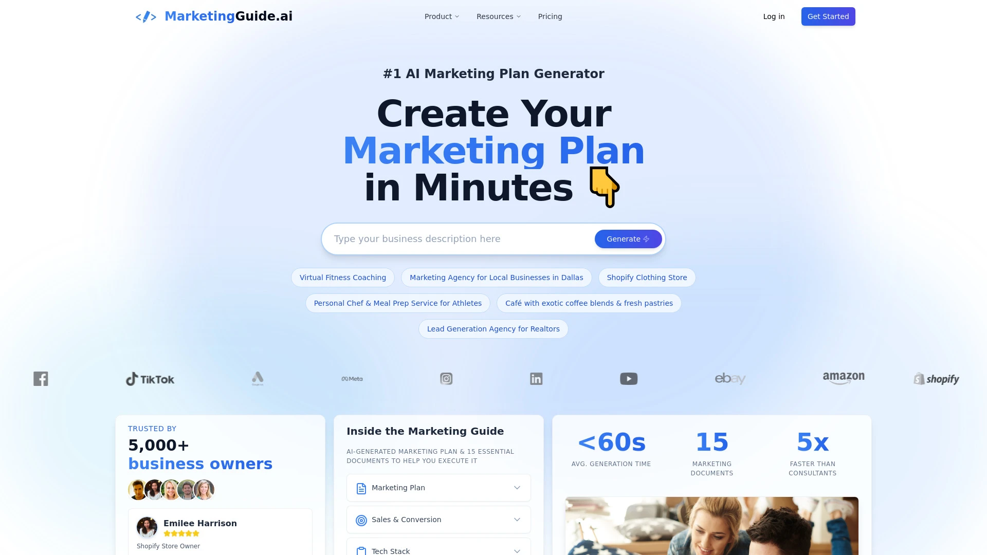 Marketing Guide AI - AI Tool Ocean