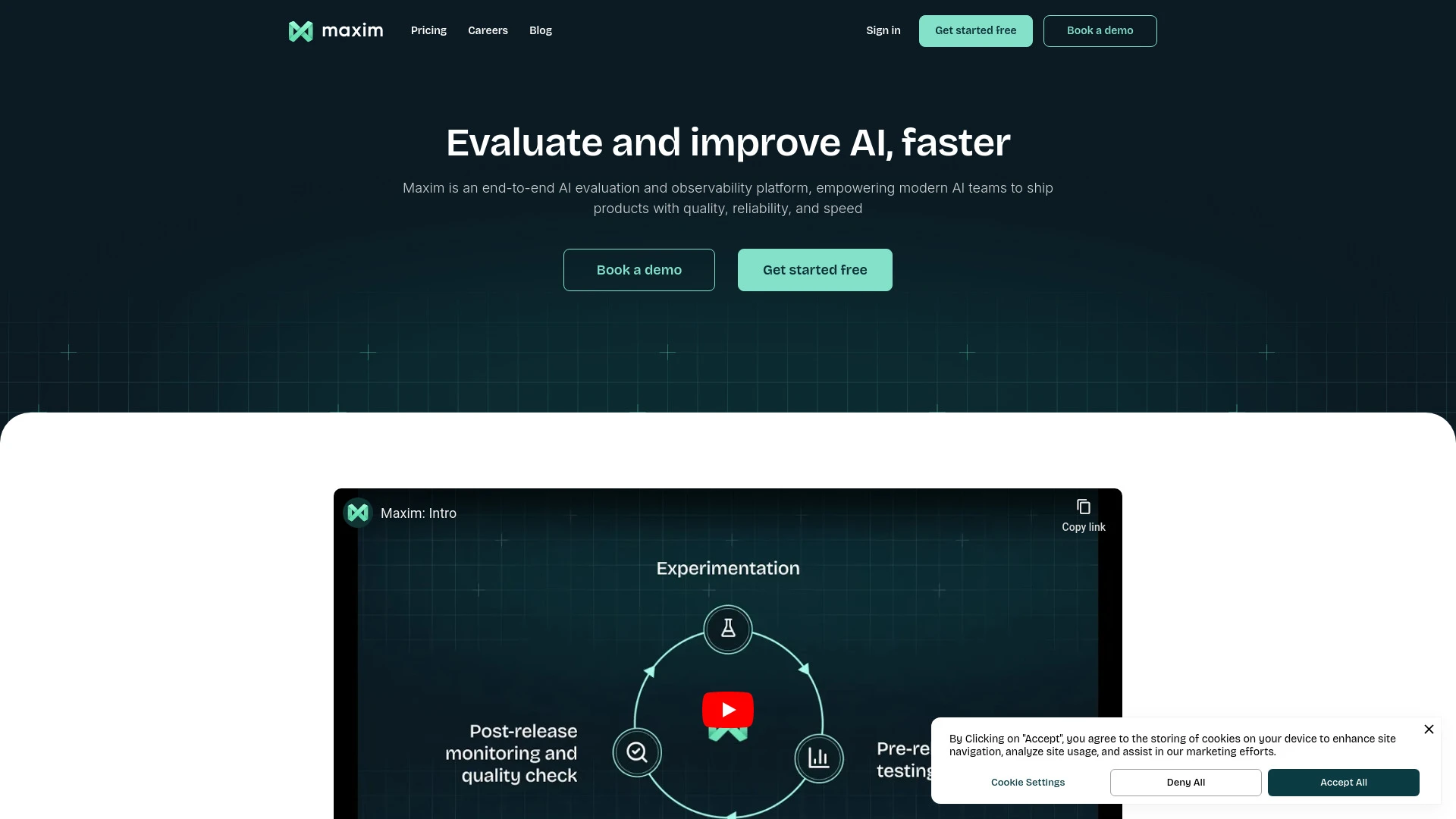 Maxim - AI Tool Ocean