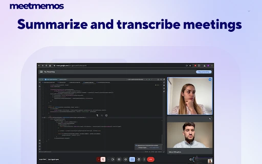 MeetMemos - Chrome Extension - AI Tool Ocean