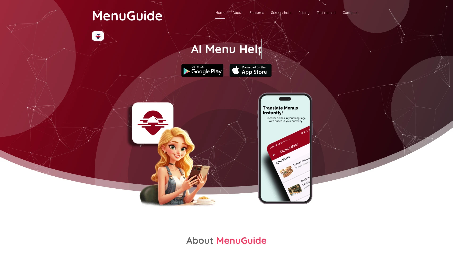 MenuGuide - AI Tool Ocean