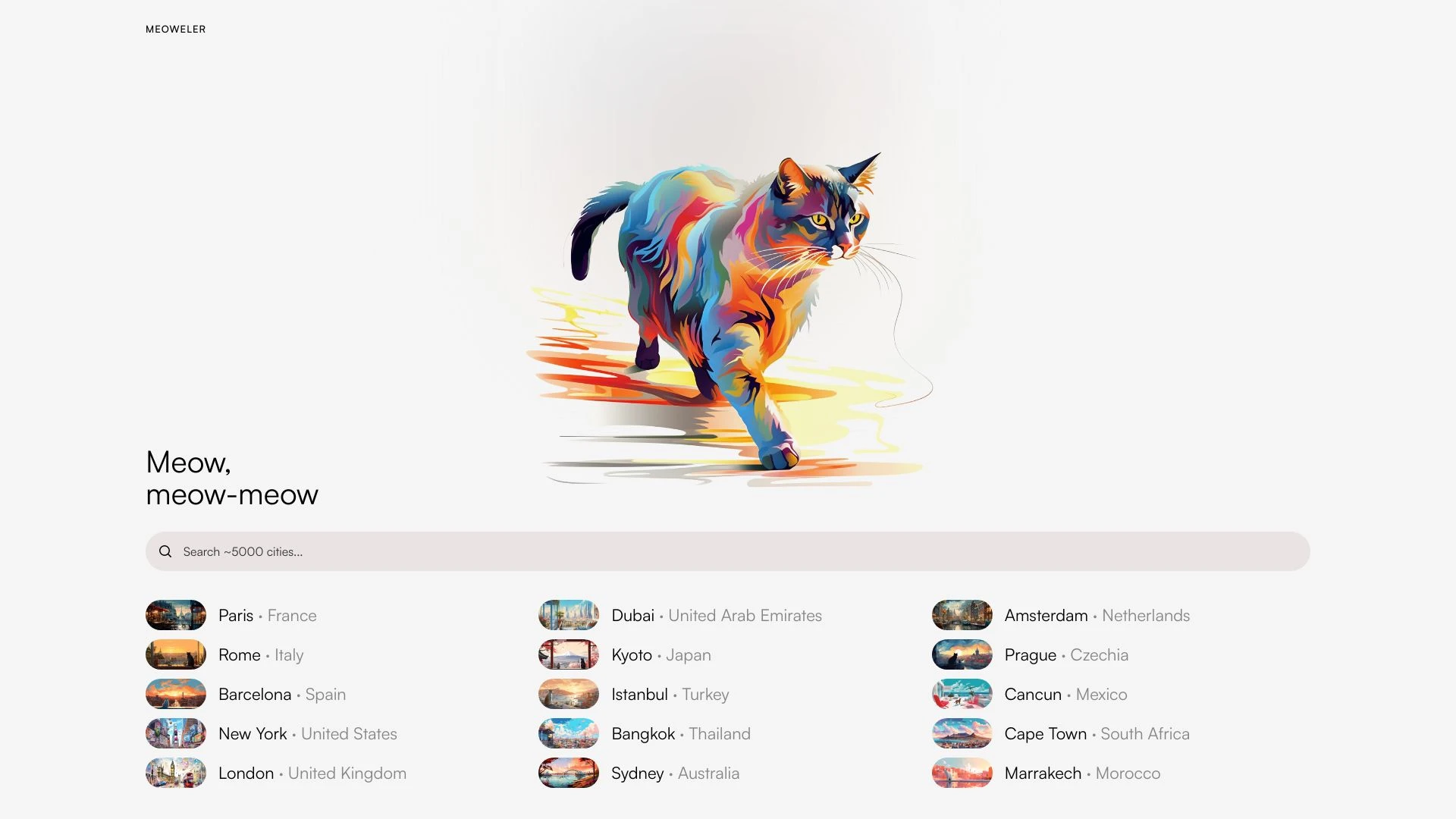 Meoweler.com - AI Tool Ocean