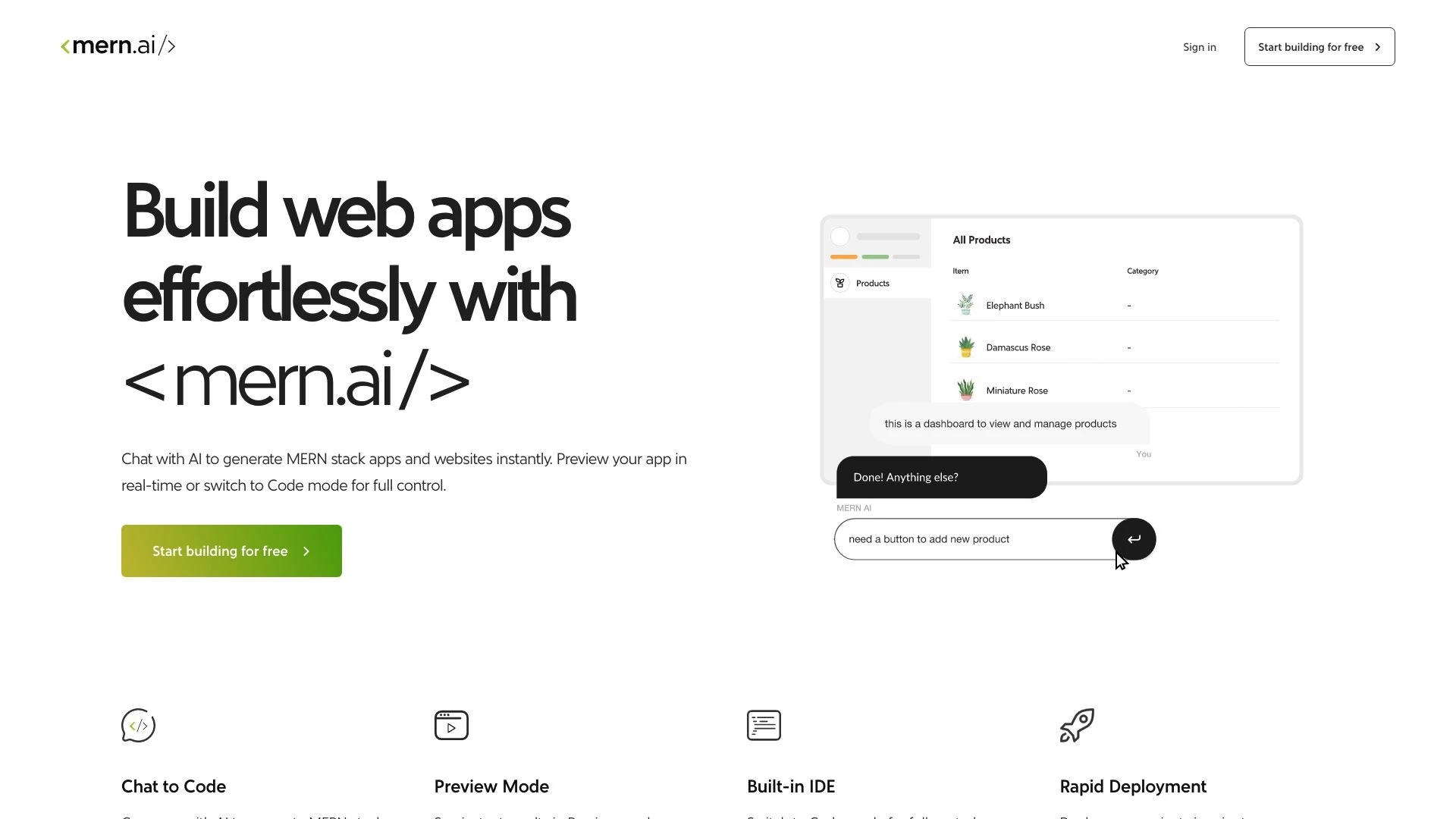 MERN.AI - AI Tool Ocean
