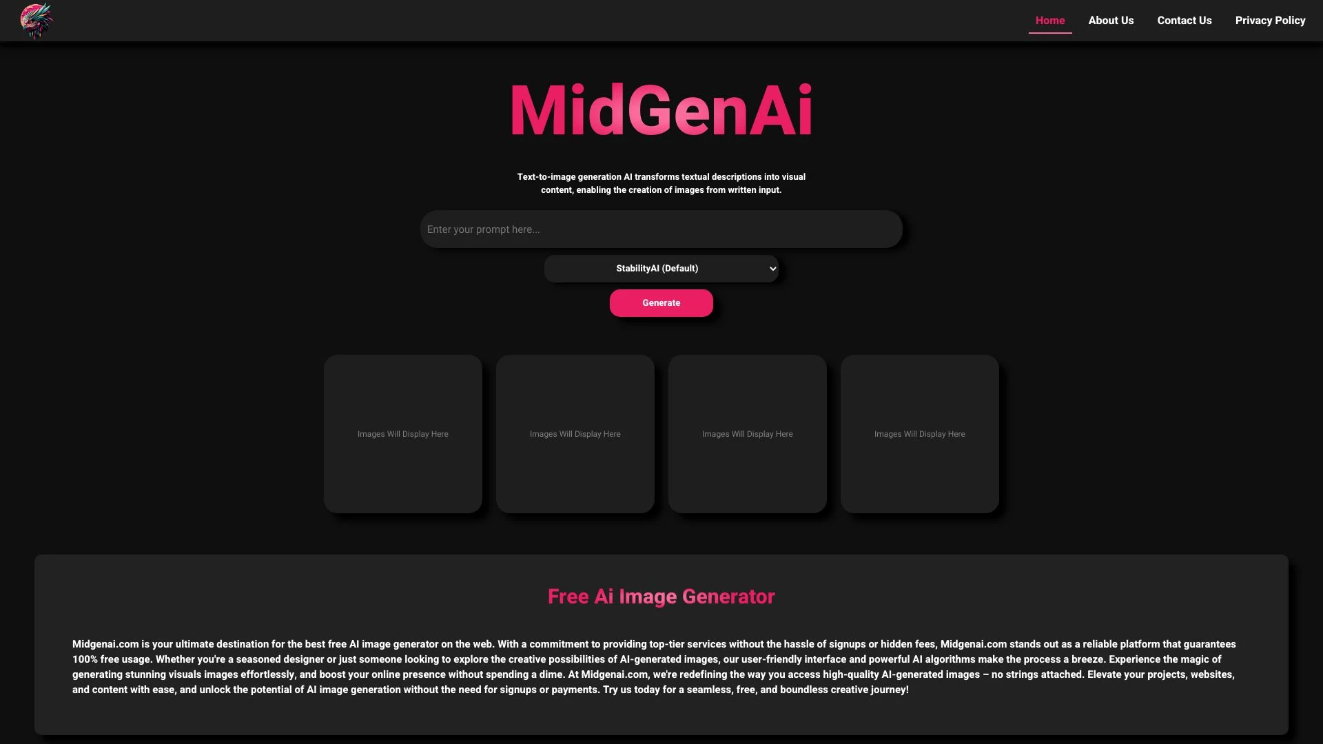 MidGenAI - AI Tool Ocean