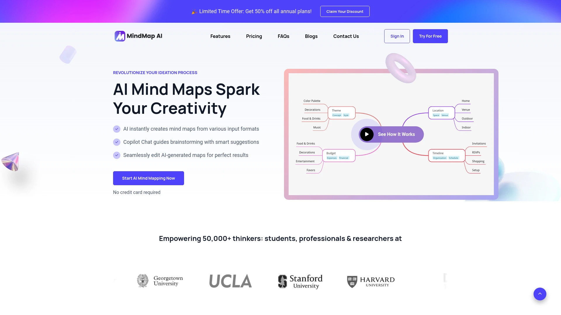 MindMap AI - AI Tool Ocean