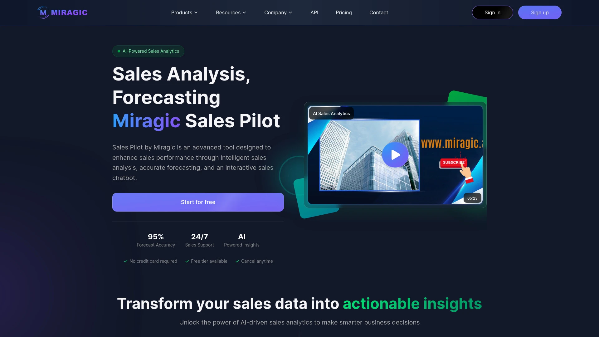 Miragic - SalesPilot - AI Tool Ocean