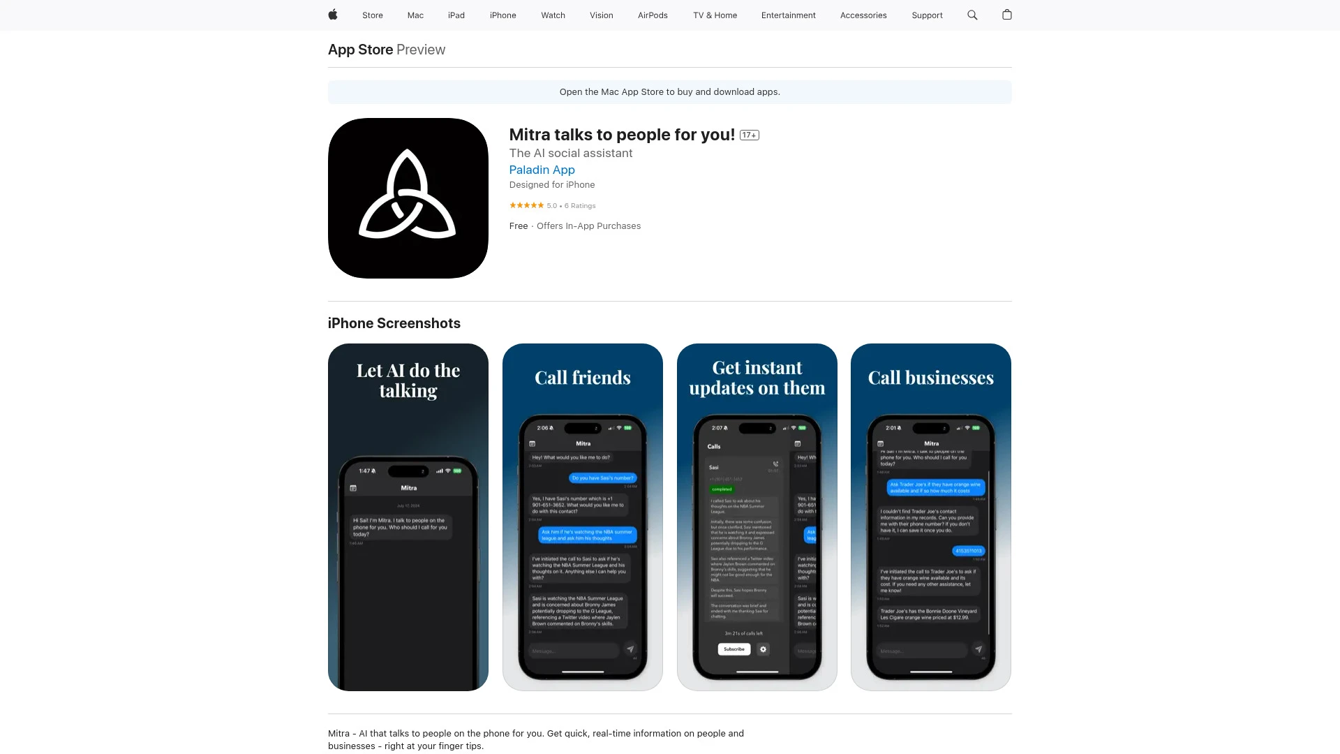 Mitra - AI Tool Ocean