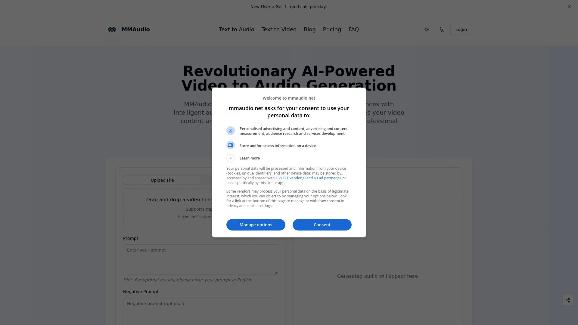 MMAudio AI - AI Tool Ocean