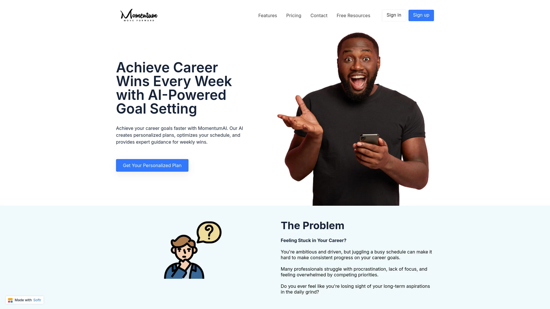 MomentumAI - AI Tool Ocean