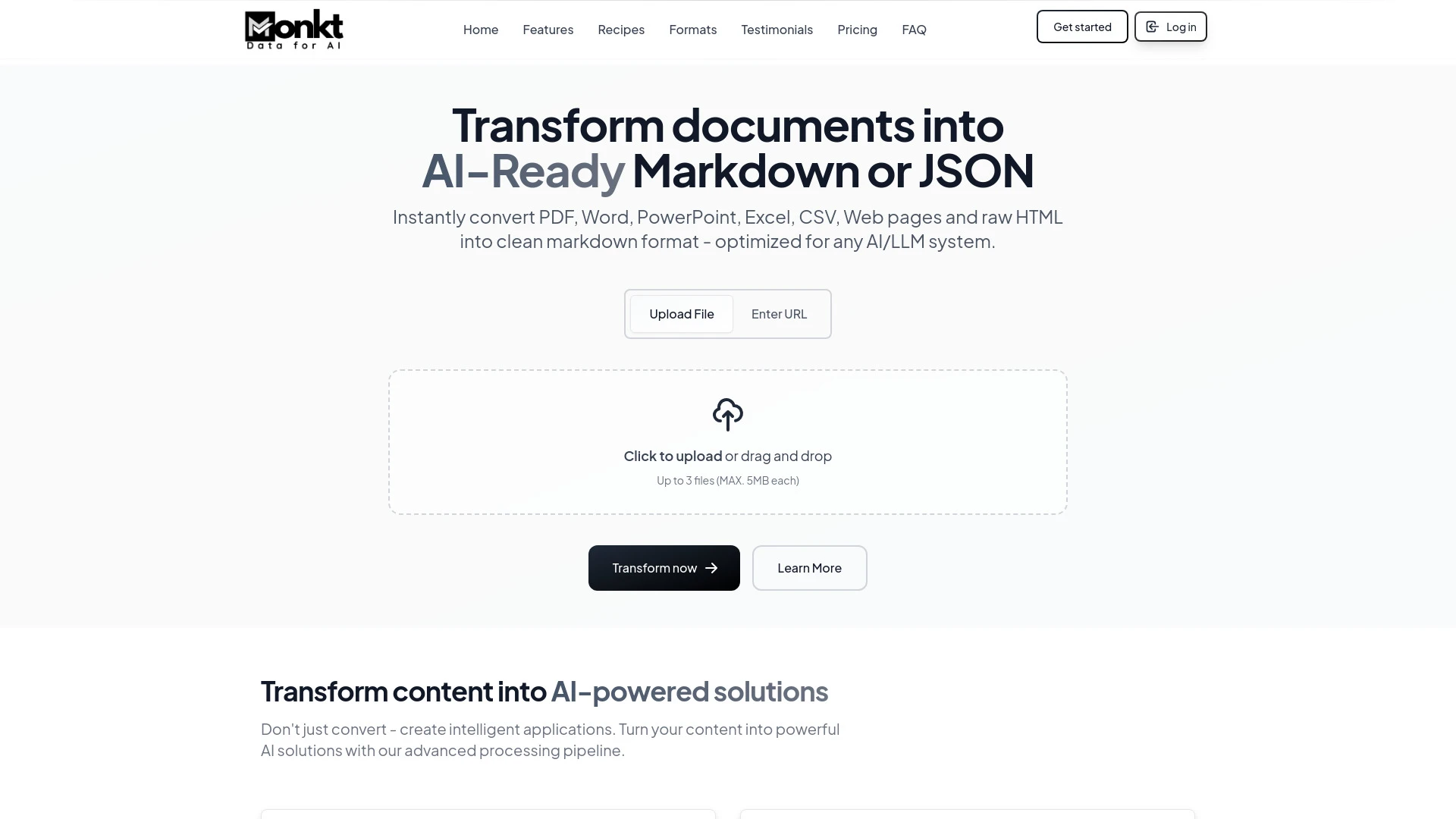 Monkt - AI Tool Ocean