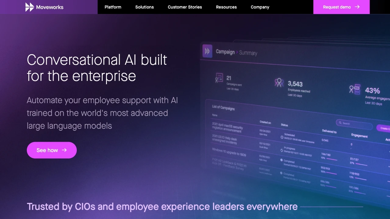 Moveworks - AI Tool Ocean