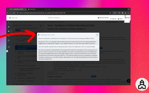 Municode.ai - Chrome Extension - AI Tool Ocean