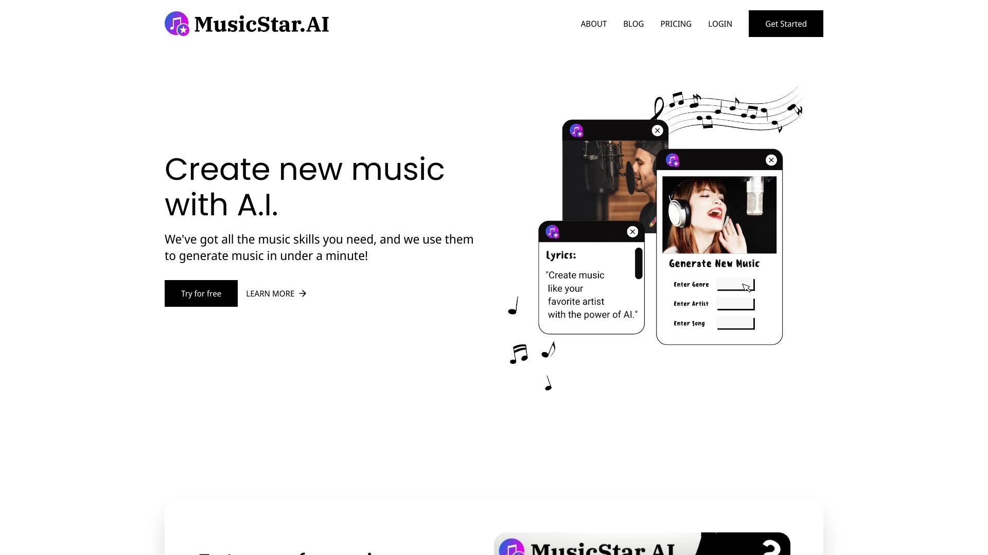 MusicStar.AI - AI Tool Ocean
