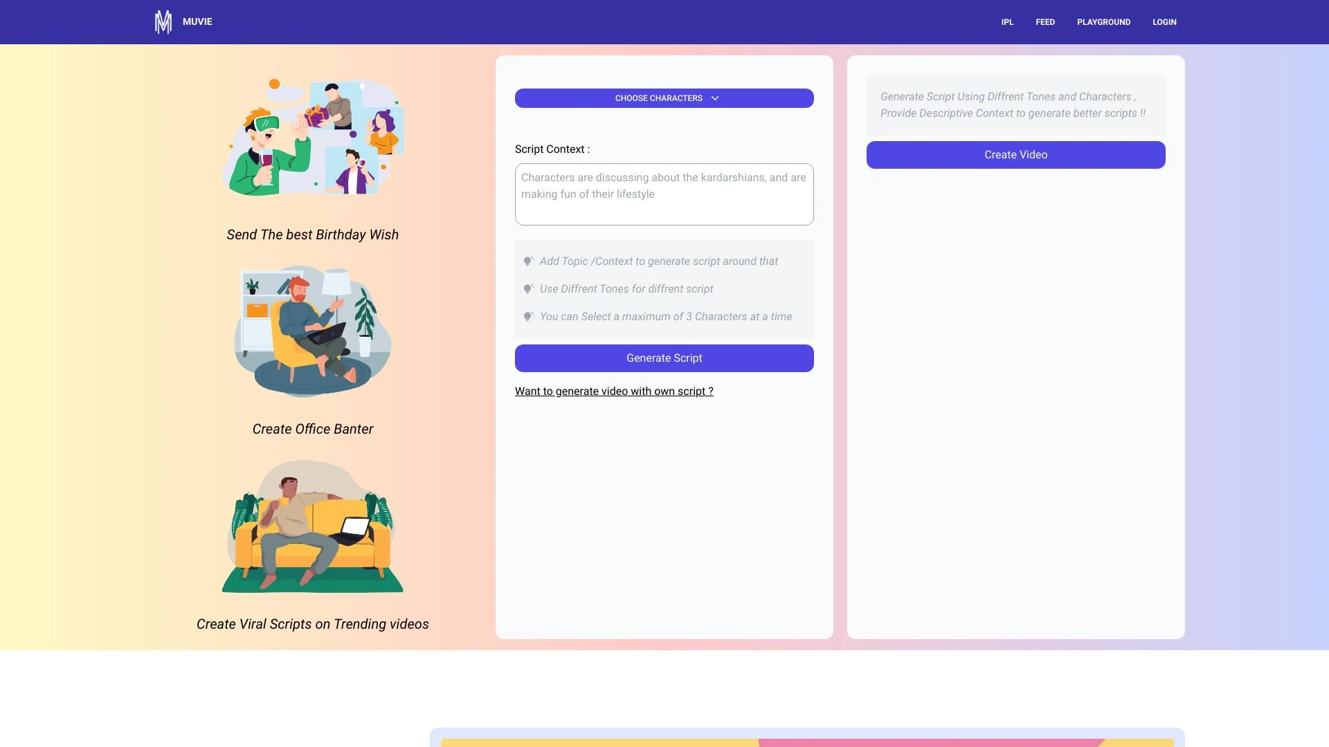 Muvie - AI Tool Ocean