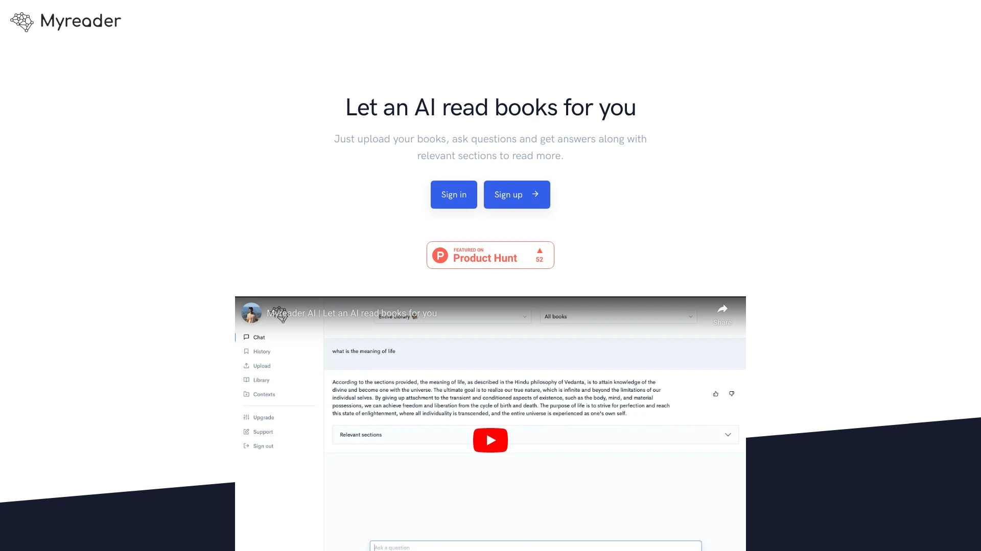 Myreader AI - AI Tool Ocean