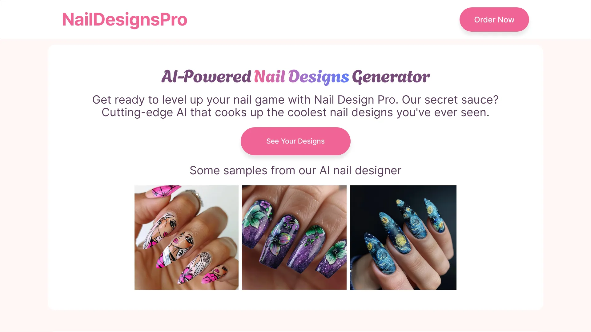 Nail Designs Pro - AI Tool Ocean