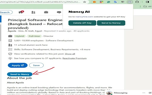 Nancy AI - Chrome Extension - AI Tool Ocean