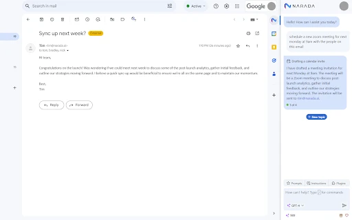 Narada - Chrome Extension - AI Tool Ocean