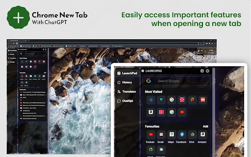 New Tab With ChatGPT for Chrome - Chrome Extension - AI Tool Ocean