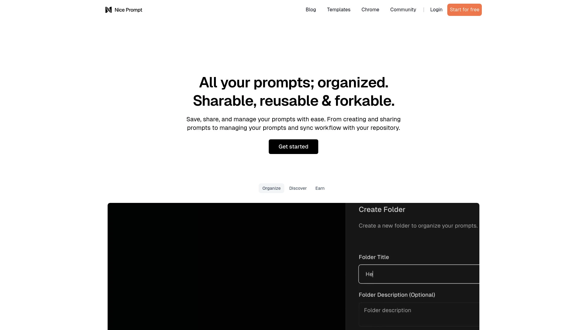 Nice Prompt - AI Tool Ocean