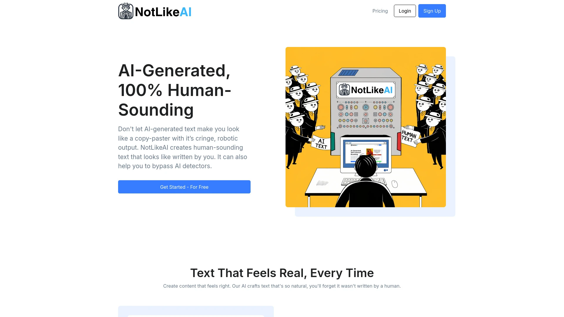 NotLikeAI - AI Tool Ocean