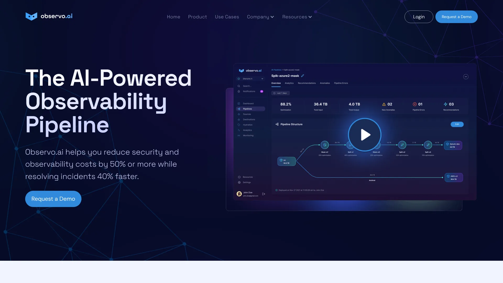 Observo AI - AI Tool Ocean