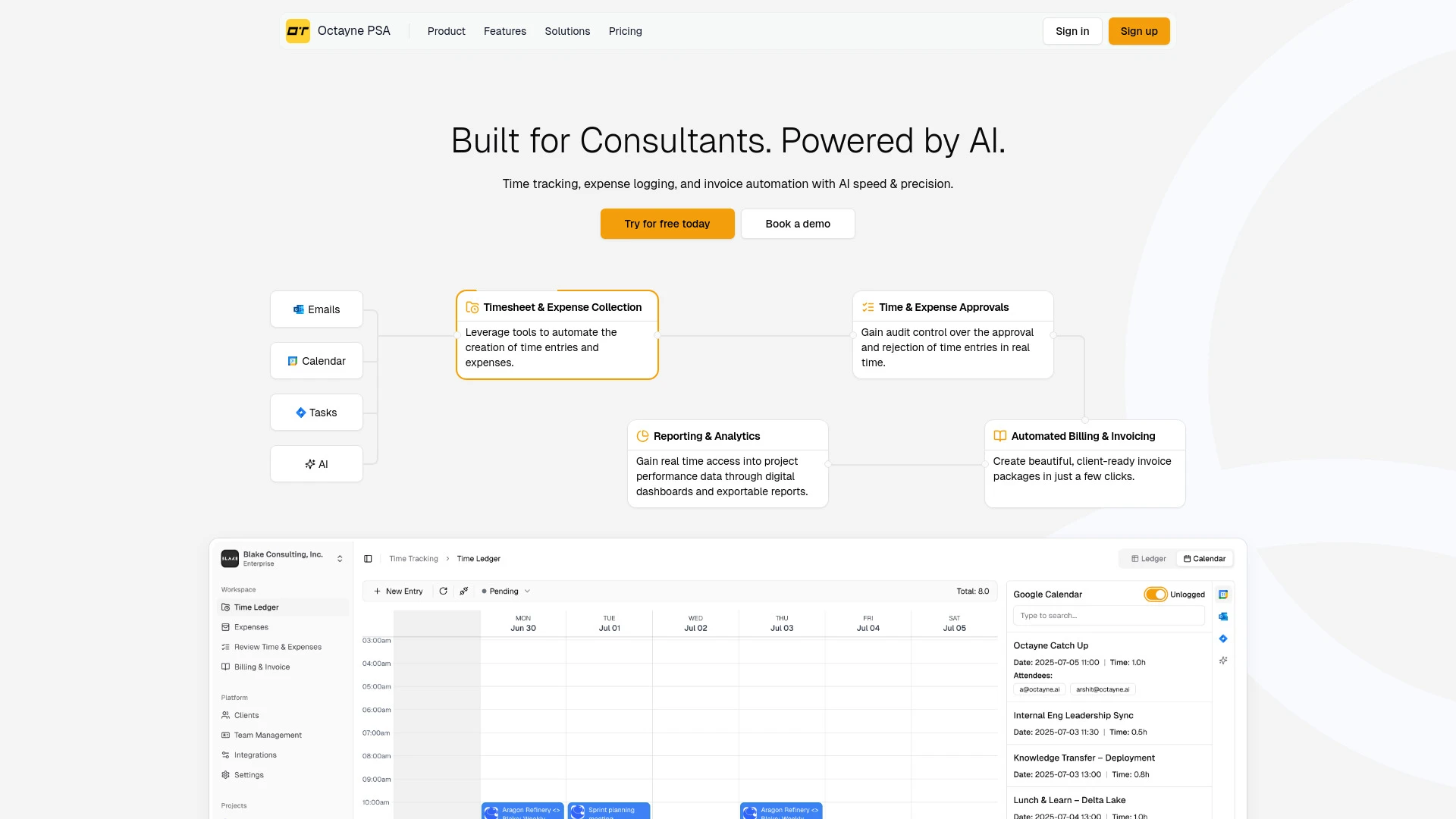 Octayne PSA - AI Tool Ocean
