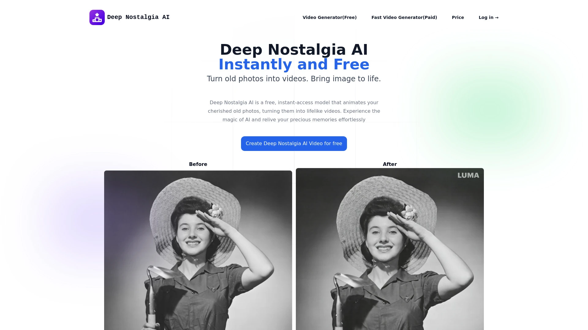 Old Photo AI - AI Tool Ocean