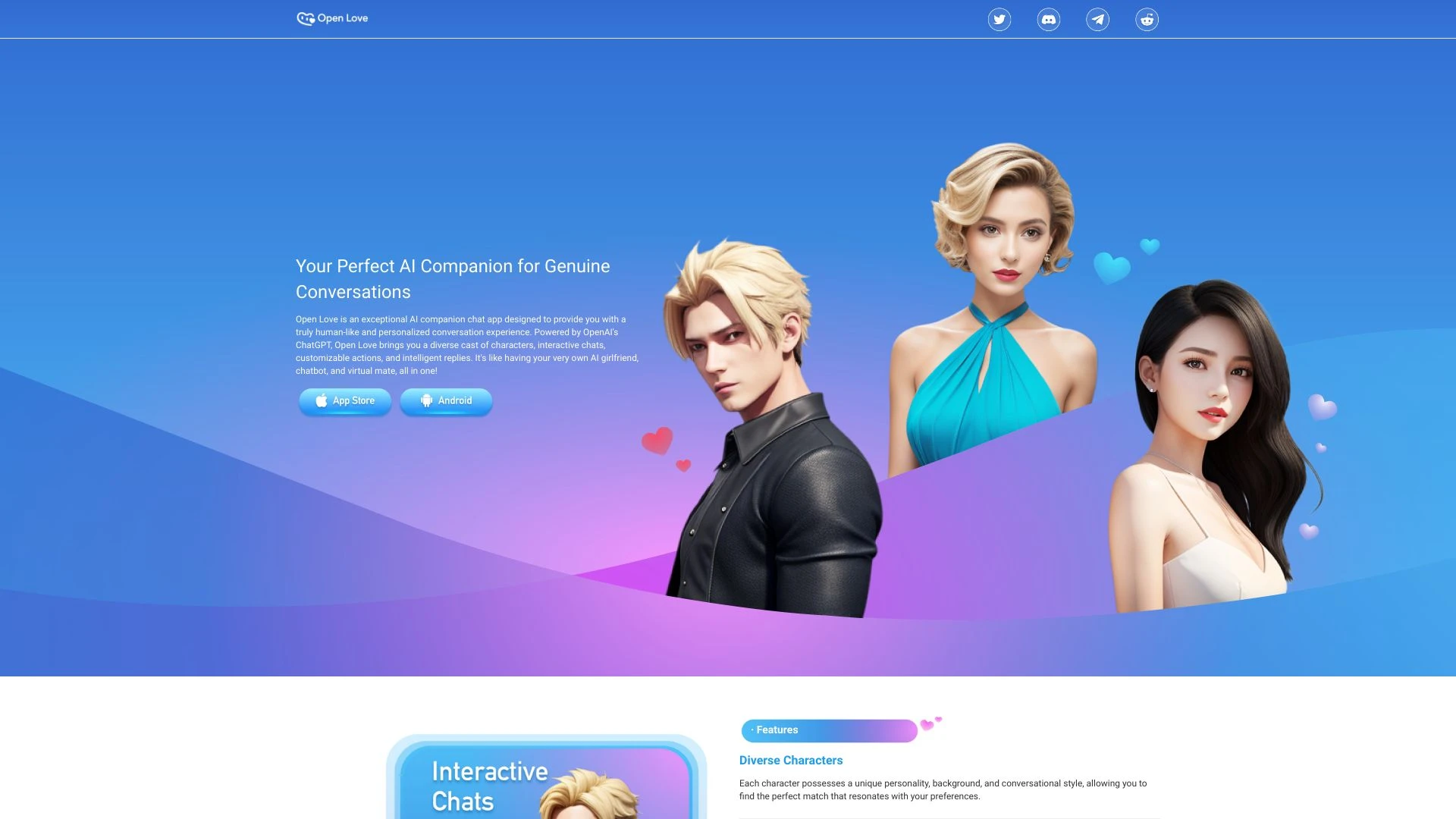 Open Love - AI Tool Ocean