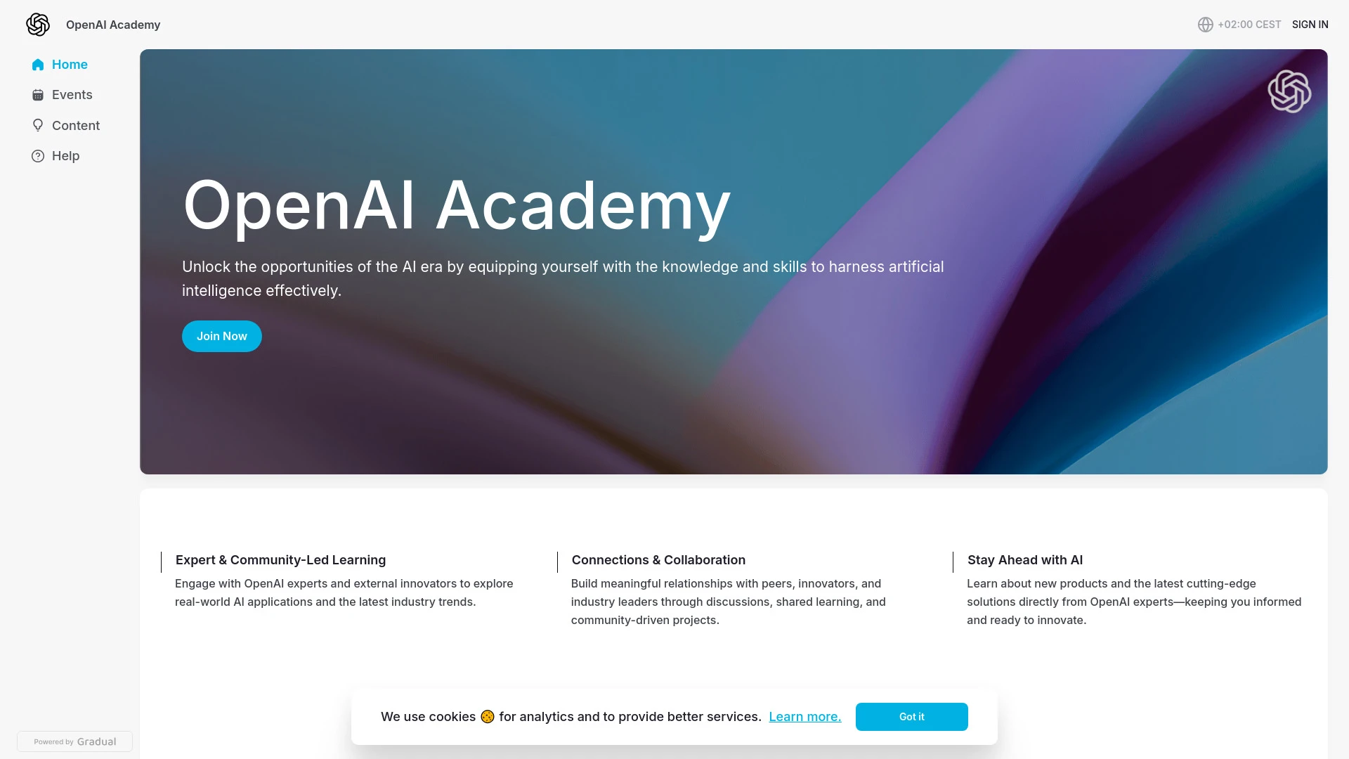 OpenAI Academy - AI Tool Ocean