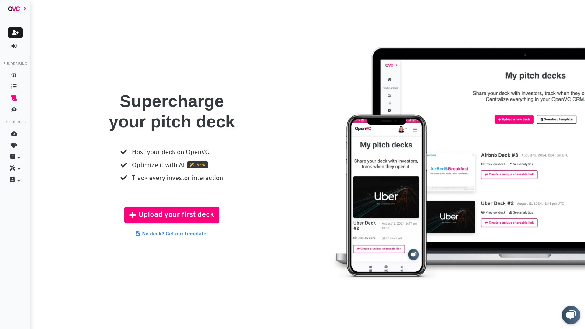 OpenVC - AI Tool Ocean